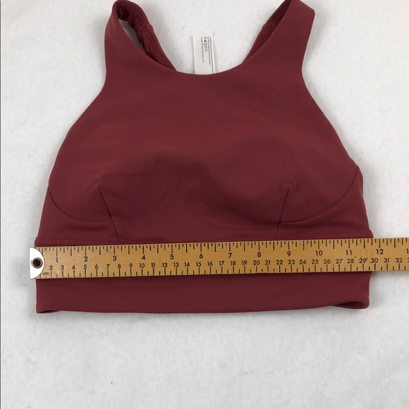 Lululemon Wunder Train Longline Sports Bra Sz 4 (A1) - Picture 7 of 7